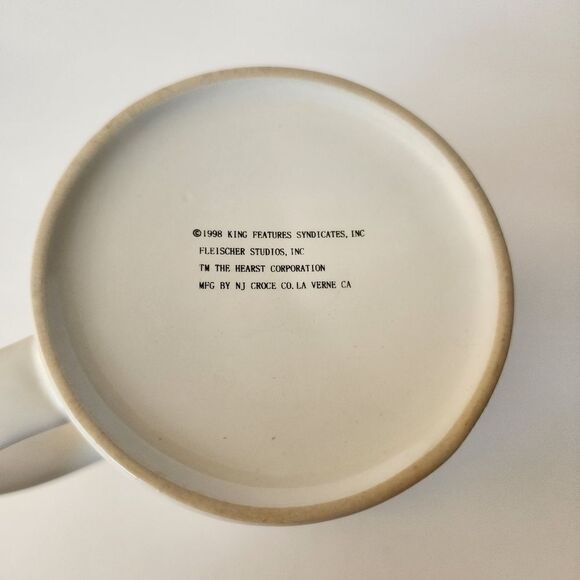 1998 King Features Syndicates Inc Betty Boop Ceramic Coffee Mug - Picture 5 of 6